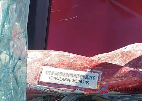 2015 Jeep Cherokee Sport из США, поврежденный, VIN 1C4PJLAB4FW506739